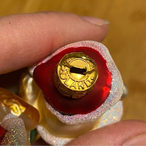 Vintage Poland MOUTH BLOWN HAND-PAINTED CHRISTMAS CAT Stocking ORNAMENTS - 2 - Picture 9 of 11